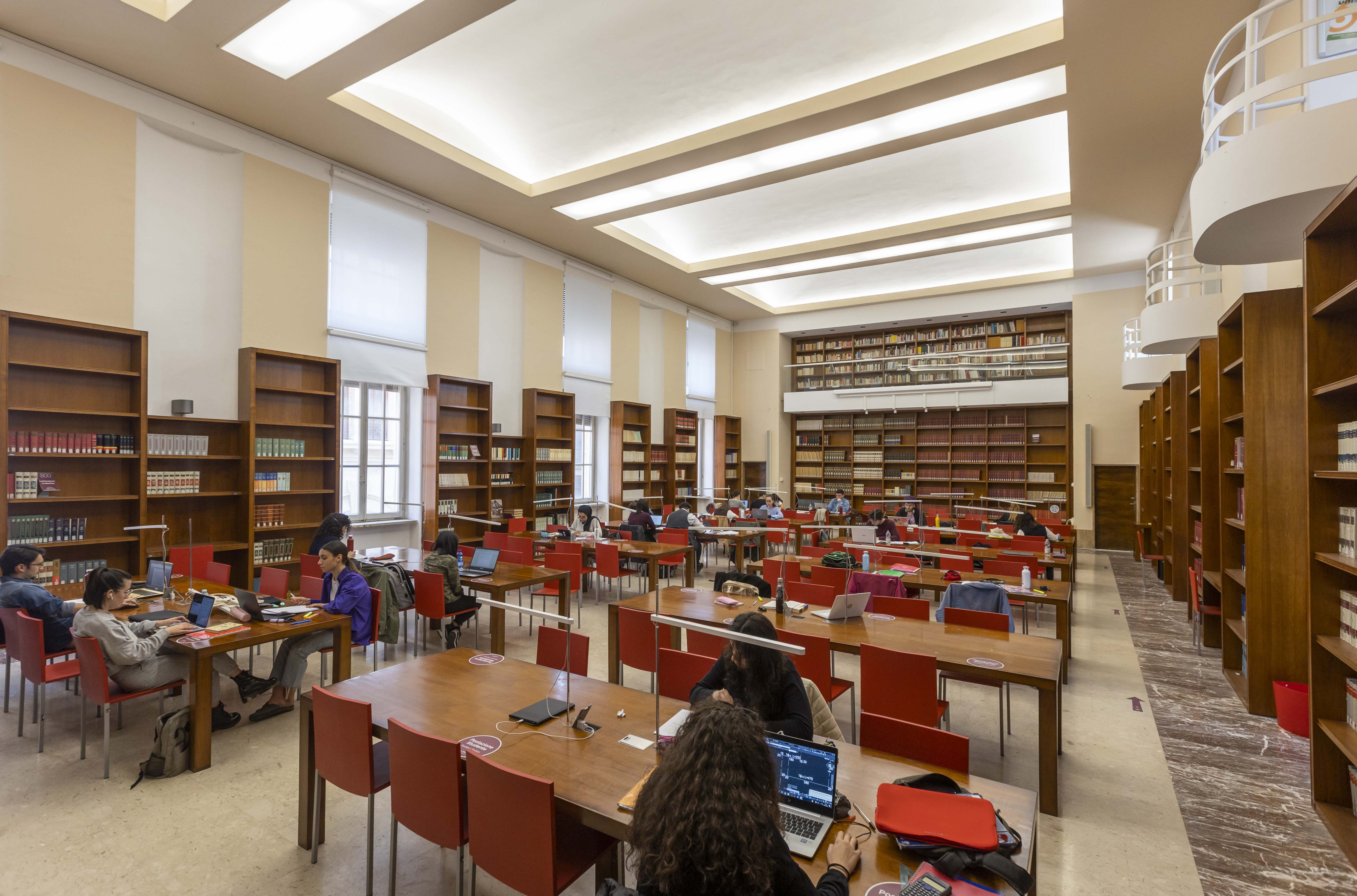 Biblioteca Didattica - sala Sbriccoli (1. piano)