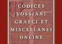 Codices Vossiani Graeci et Miscellanei Online