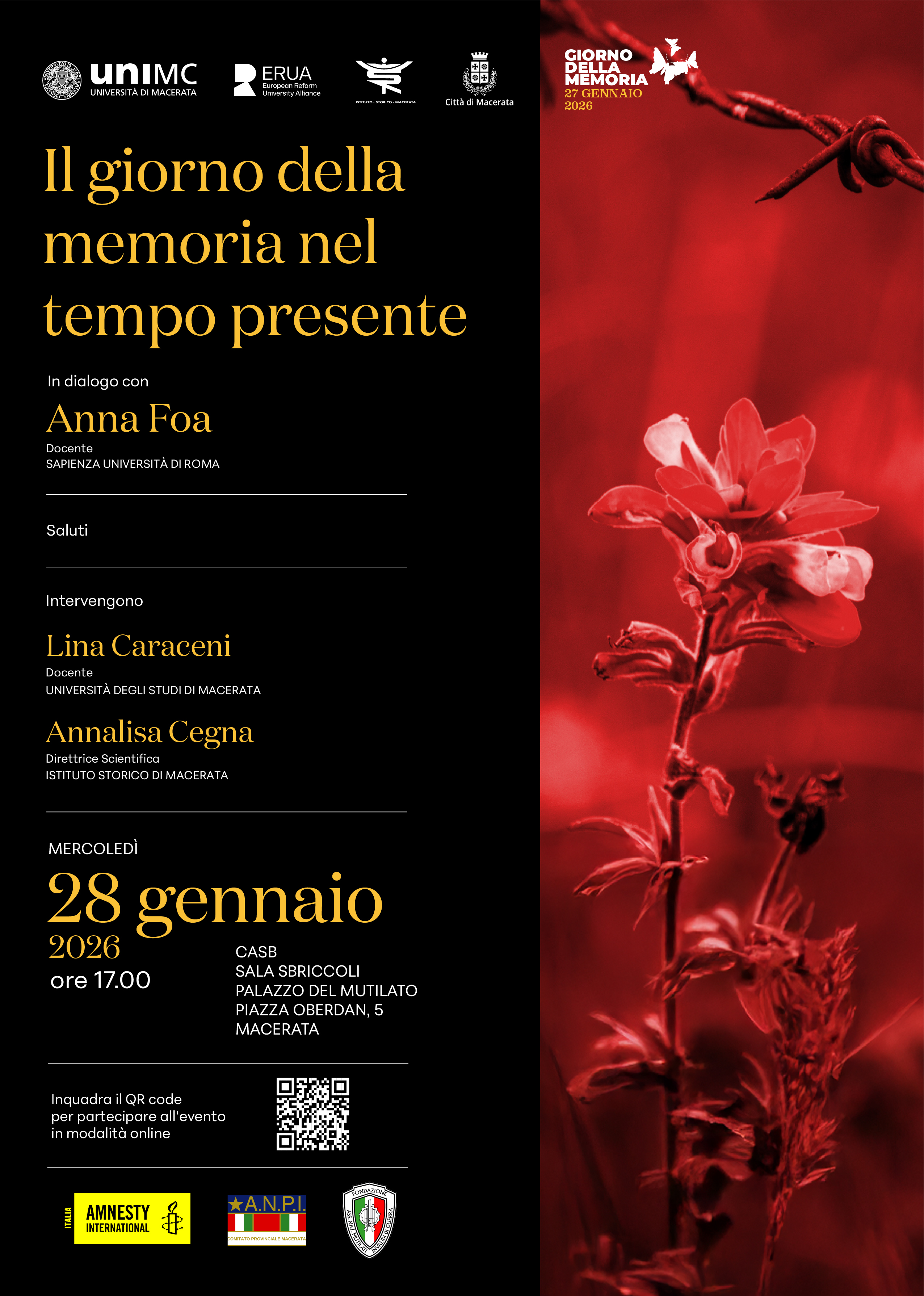 Il giorno della memoria nel tempo presente
