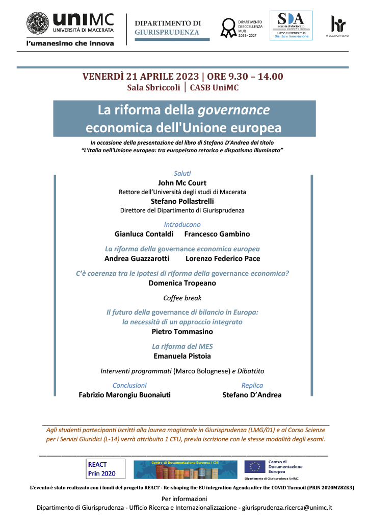 La riforma della governance economica dell'Unione europea