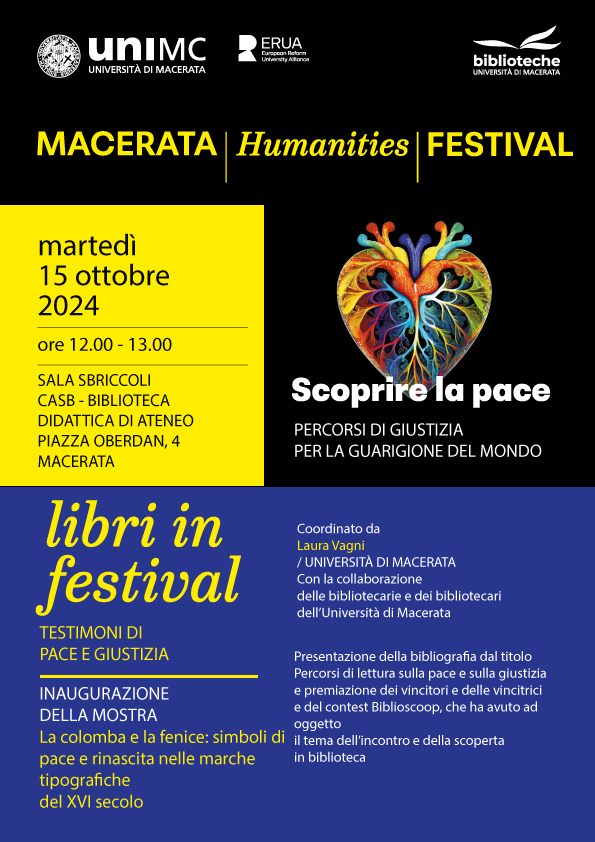 Libri in Festival: Testimoni di Pace e Giustizia