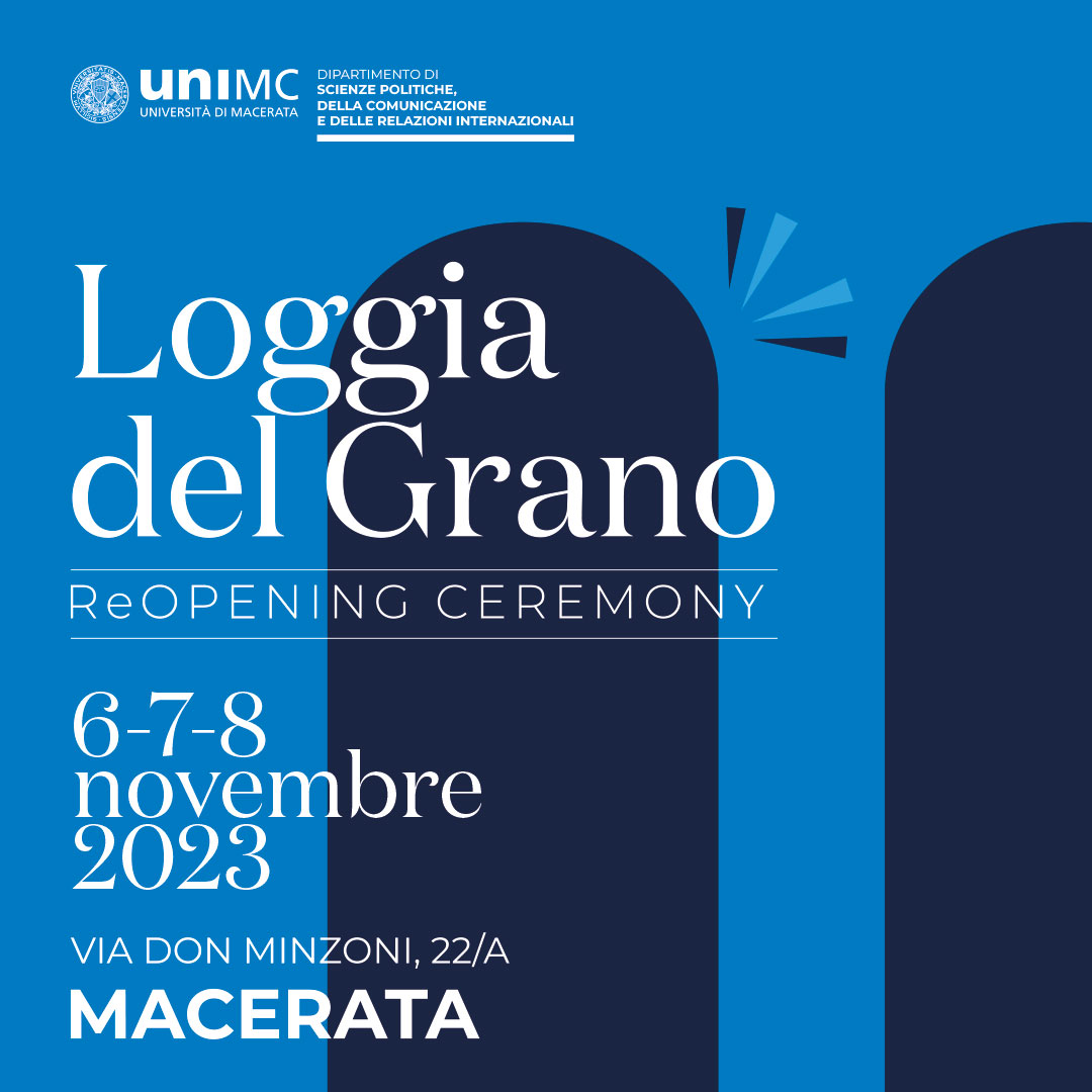  Loggia del Grano | ReOPENING CEREMONY 