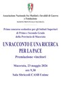 Un racconto e una ricerca per la pace