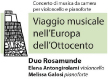 Viaggio musicale nell’Europa dell’Ottocento 