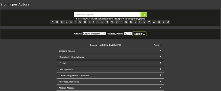 Nexhum esempio scorrimento lista